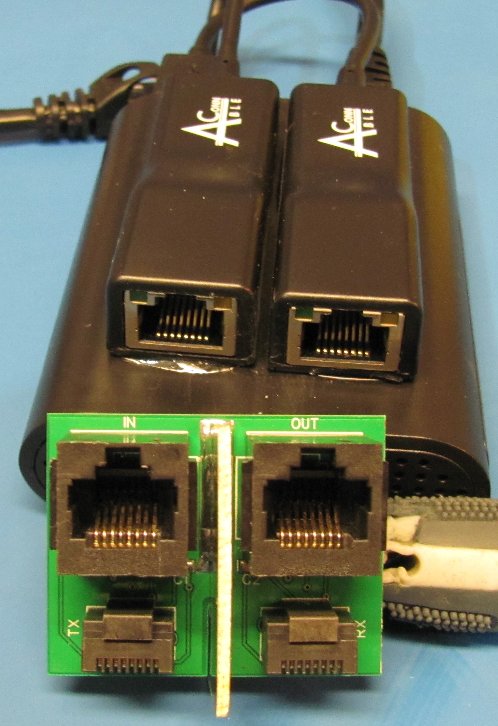 Raspi with custom tap removed.