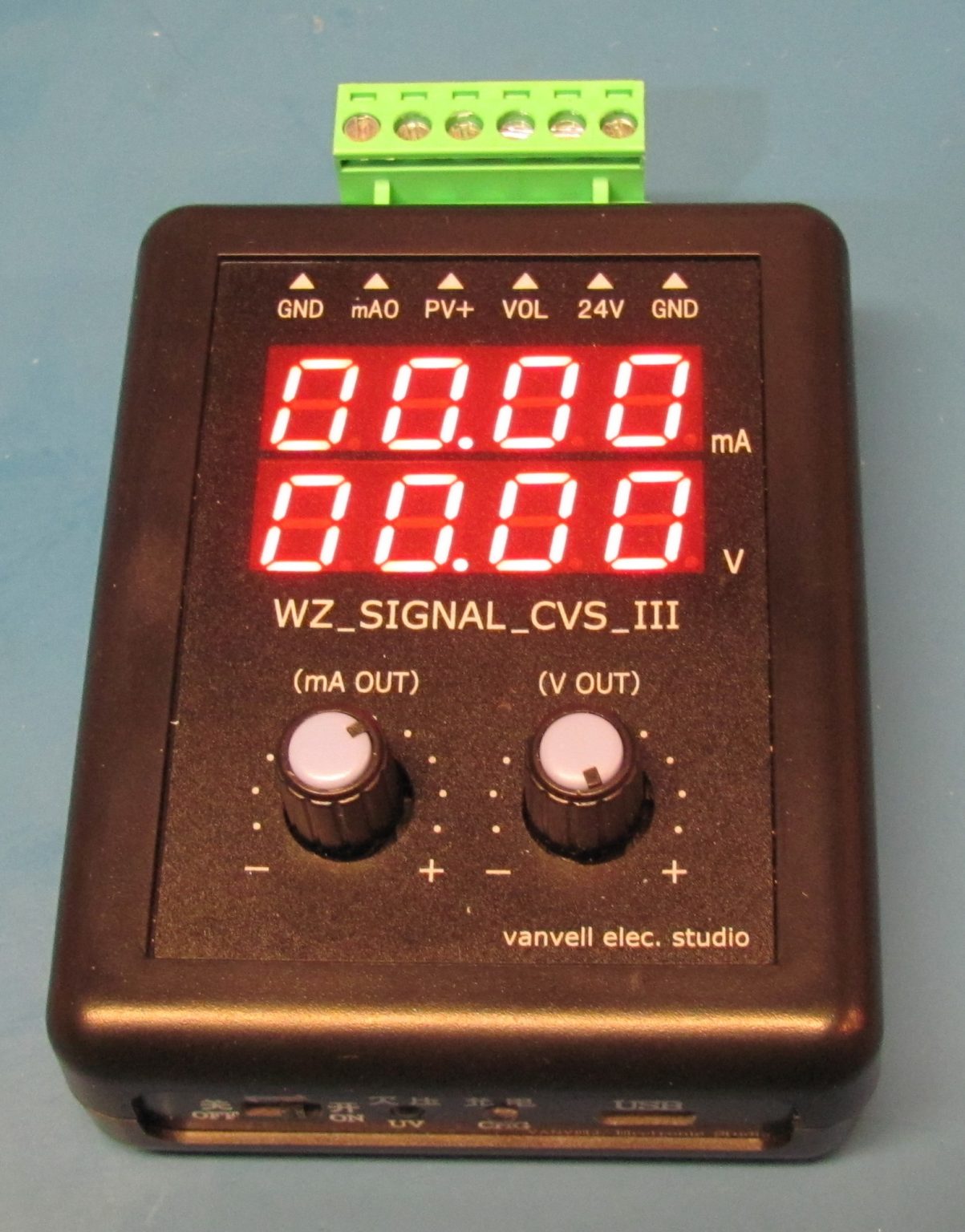 Low cost Ebay 420ma / 012vdc signal generator Building Systems LLC